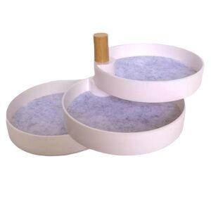 TIERED CATCHALL jewelry TRAY